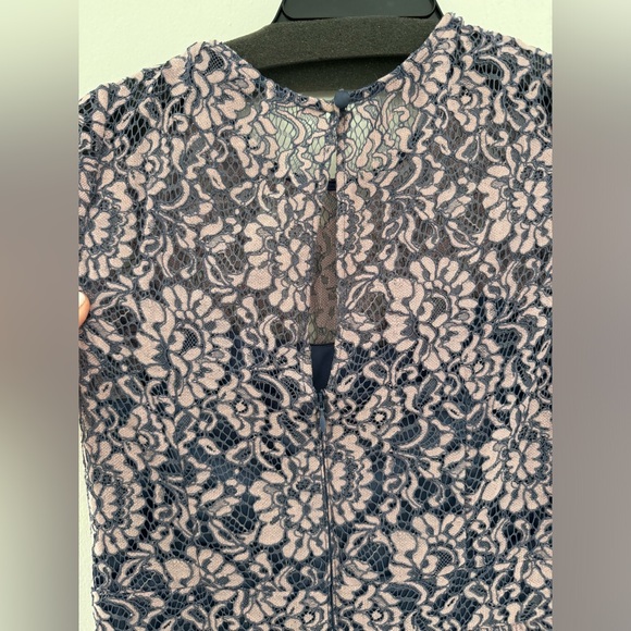 Eliza J Floral Lace Fit-and-Flare Dress - Picture 4 of 10